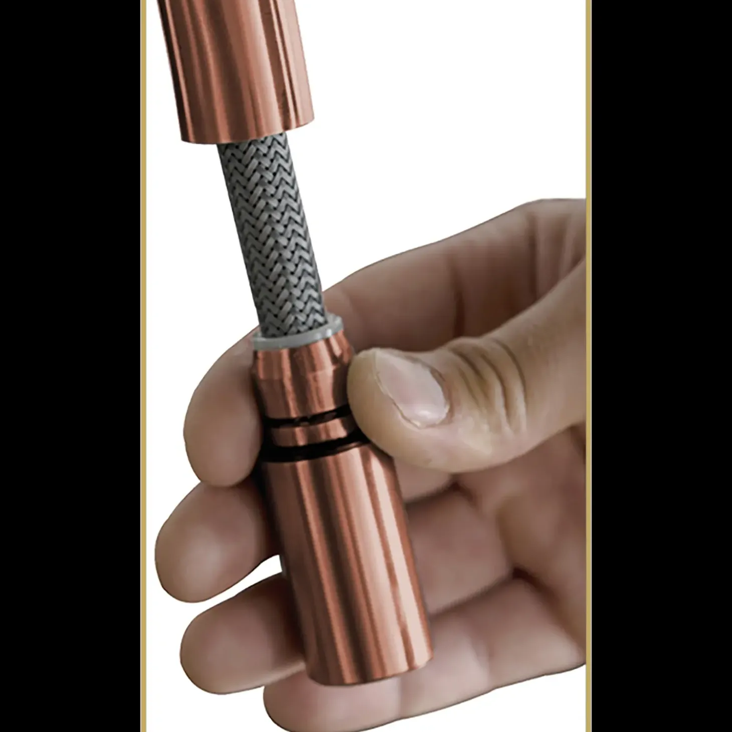 Adora Imperia Flex armatur m/udtræk rose guld