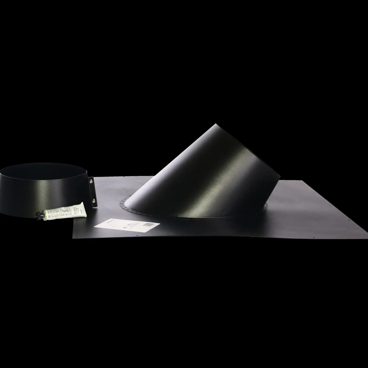 Aduro taginddækning galvaniseret 0-9° sort