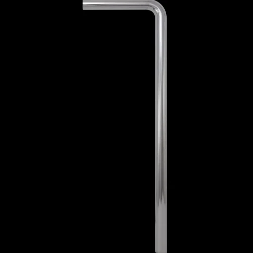 Afløbsrør t/håndvask vinkel 220x680 mm krom
