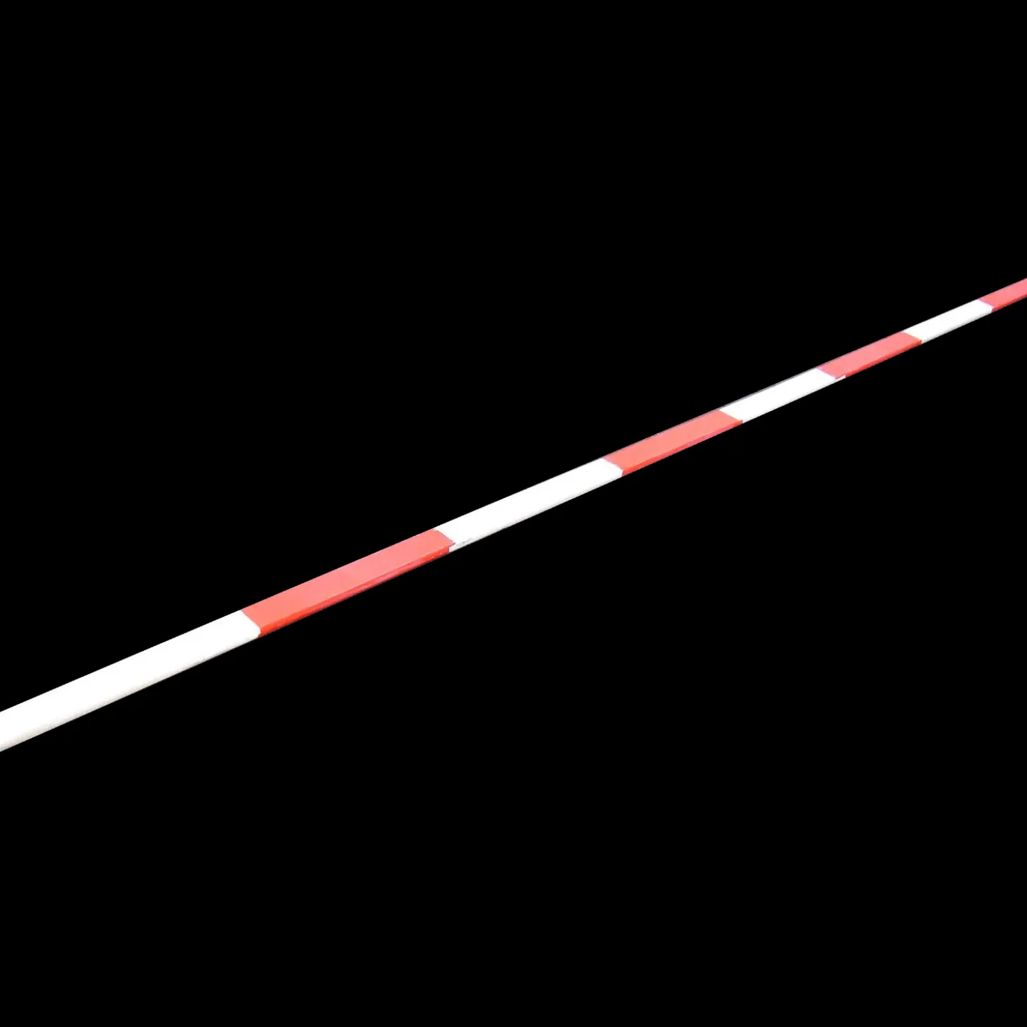 Afspærringsbom rød/hvid 4 m