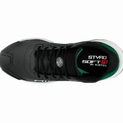 Airtox FL4 sikkerhedssko sort/militærgrønt str. 45