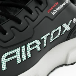 Airtox FL4 sikkerhedssko sort/militærgrønt str. 45