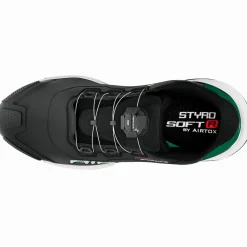 Airtox FL44 sikkerhedssko sort/militærgrønt str. 42
