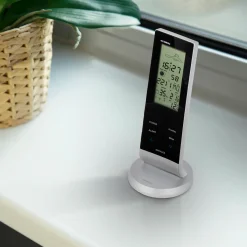 Alecto WS-1150 vejrstation med trådløs sensor sort/sølv