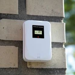 Alecto WS-1150 vejrstation med trådløs sensor sort/sølv