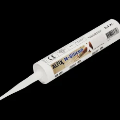 Alfix M-Silicon 300 ml stålgrå