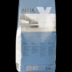 Alfix normalfix fliseklæber 5 kg grå