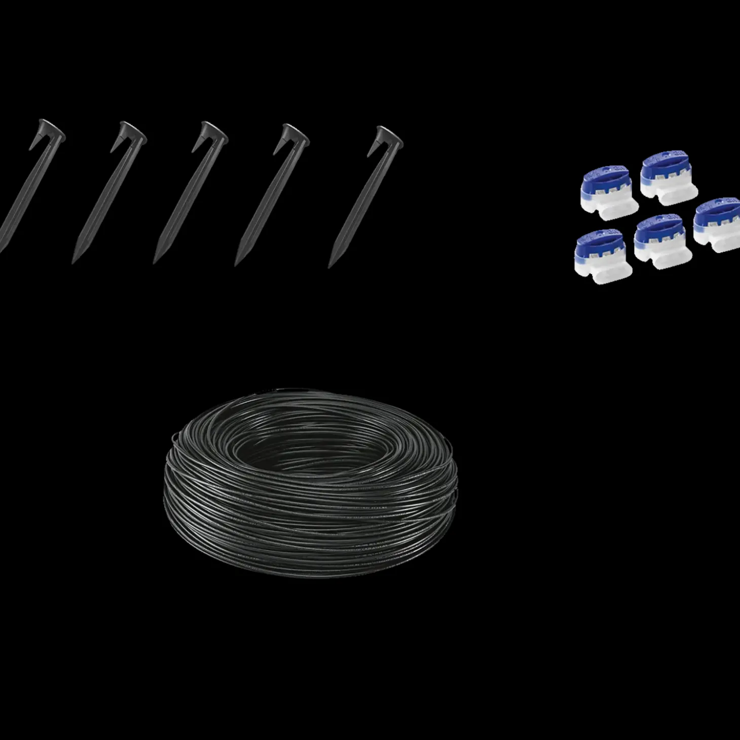 AL-KO installationskit med 150M kabel+90 jordsøm