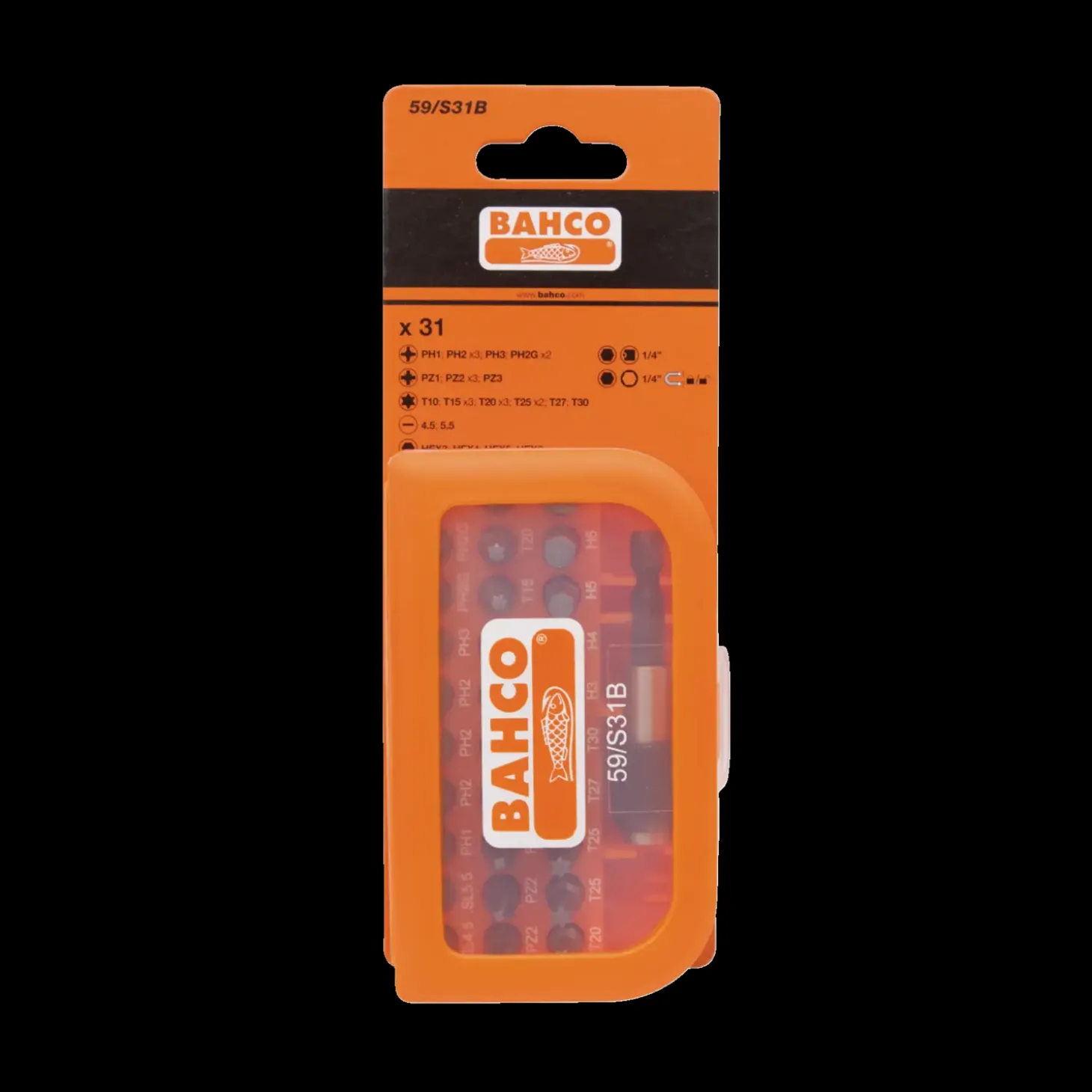 Bahco bitssæt - 31 dele 59/S31B