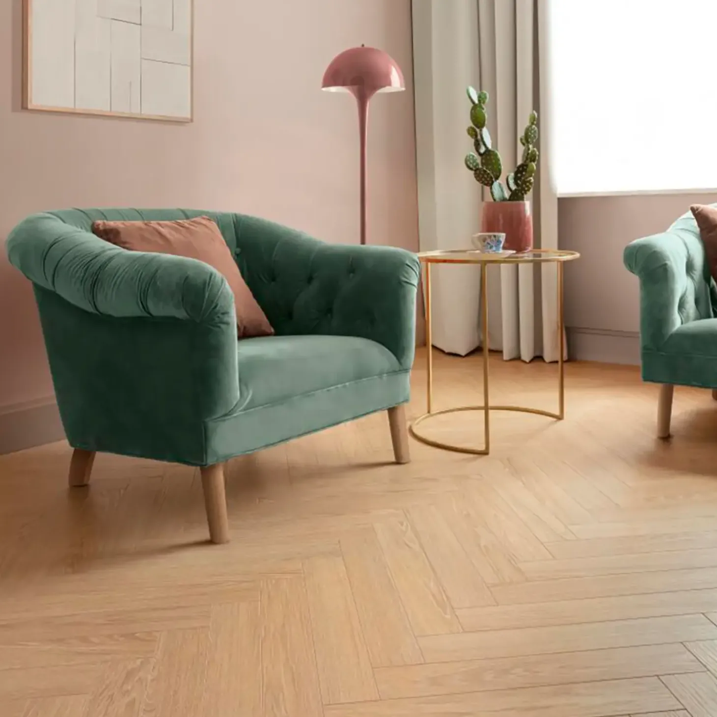 BerryAlloc Chateau+ A-stav laminatgulv charme light natural 84x504x8 mm