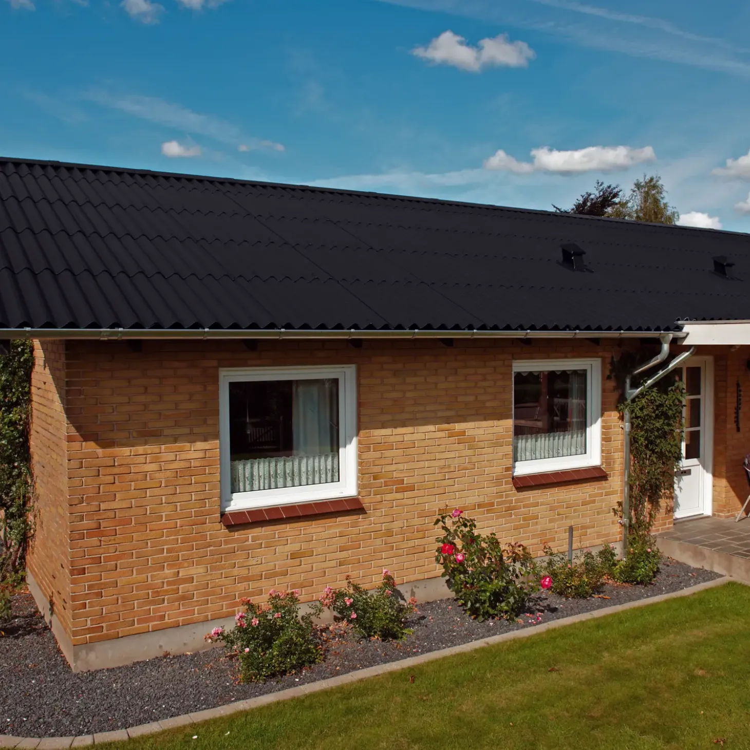 Bølgeplade B6-S HJ/HU sortblå 1090x1180 mm