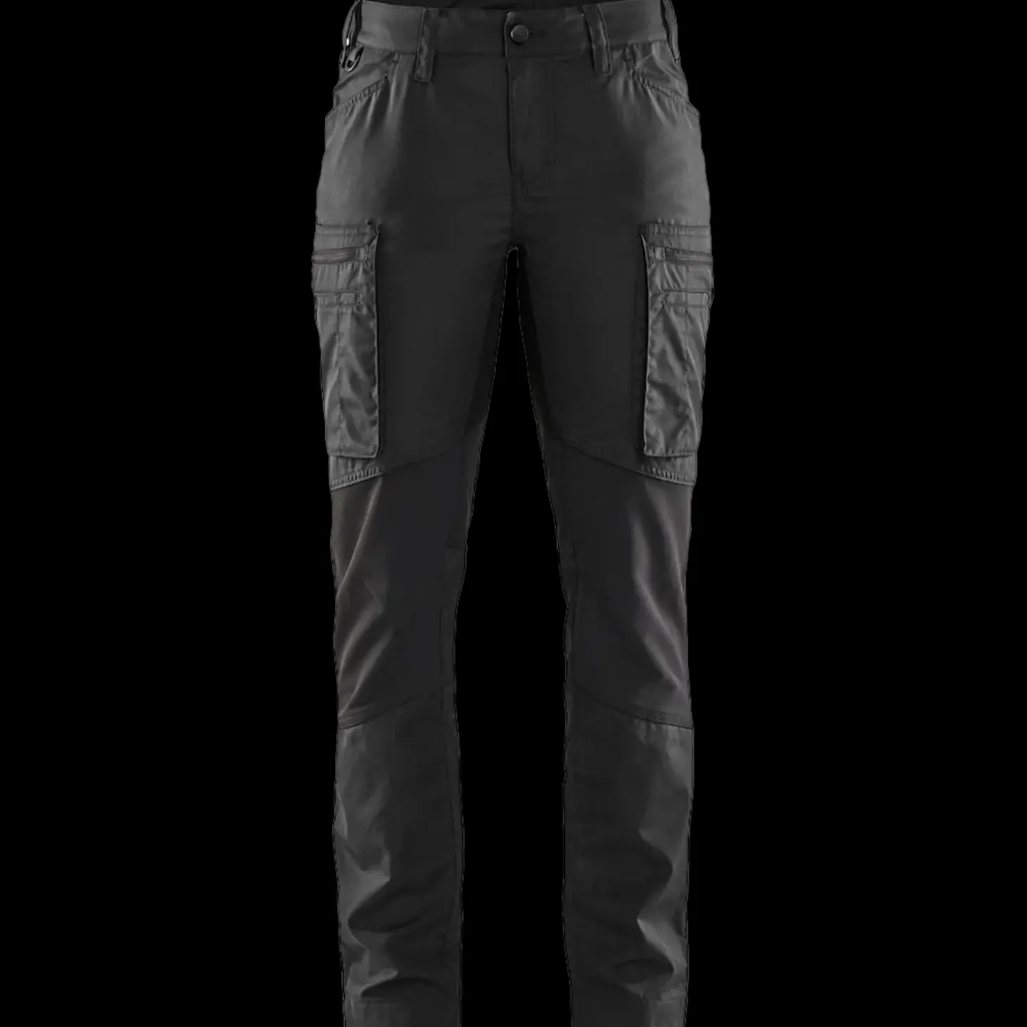 Blåklæder dame service bukser med stretch sort str. C42