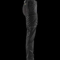 Blåklæder dame service bukser med stretch sort str. C42