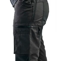 Blåklæder dame service bukser med stretch sort str. C42