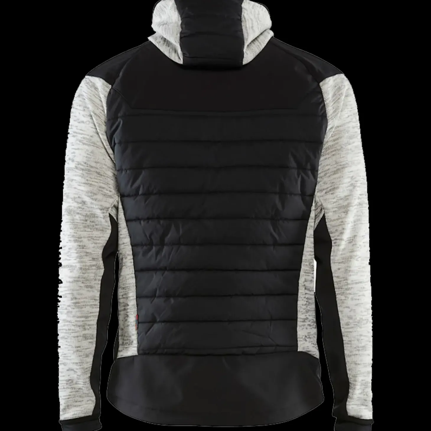 Blåklæder hybrid jakke gråmeleret/sort str. 2XL