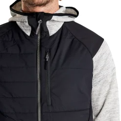 Blåklæder hybrid jakke gråmeleret/sort str. 2XL