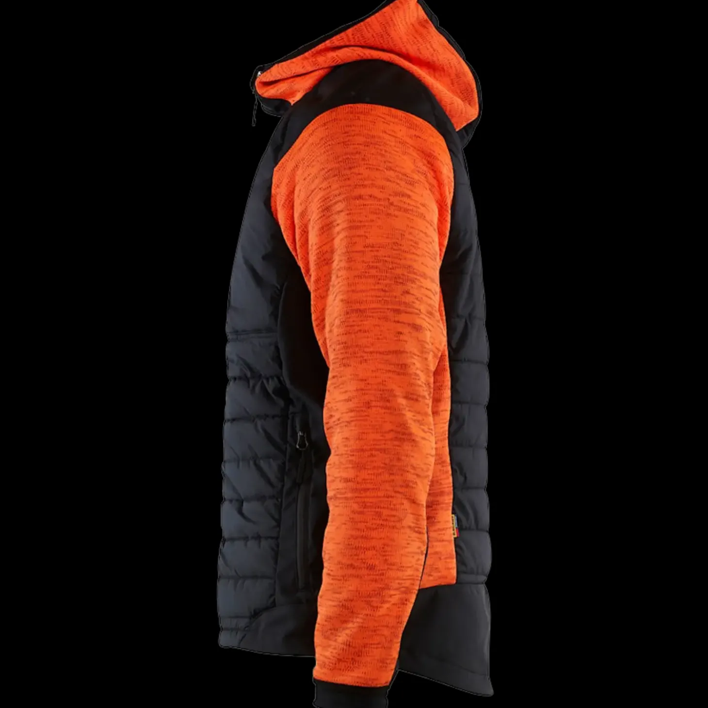 Blåklæder hybrid jakke high-vis orange/sort str. 2XL