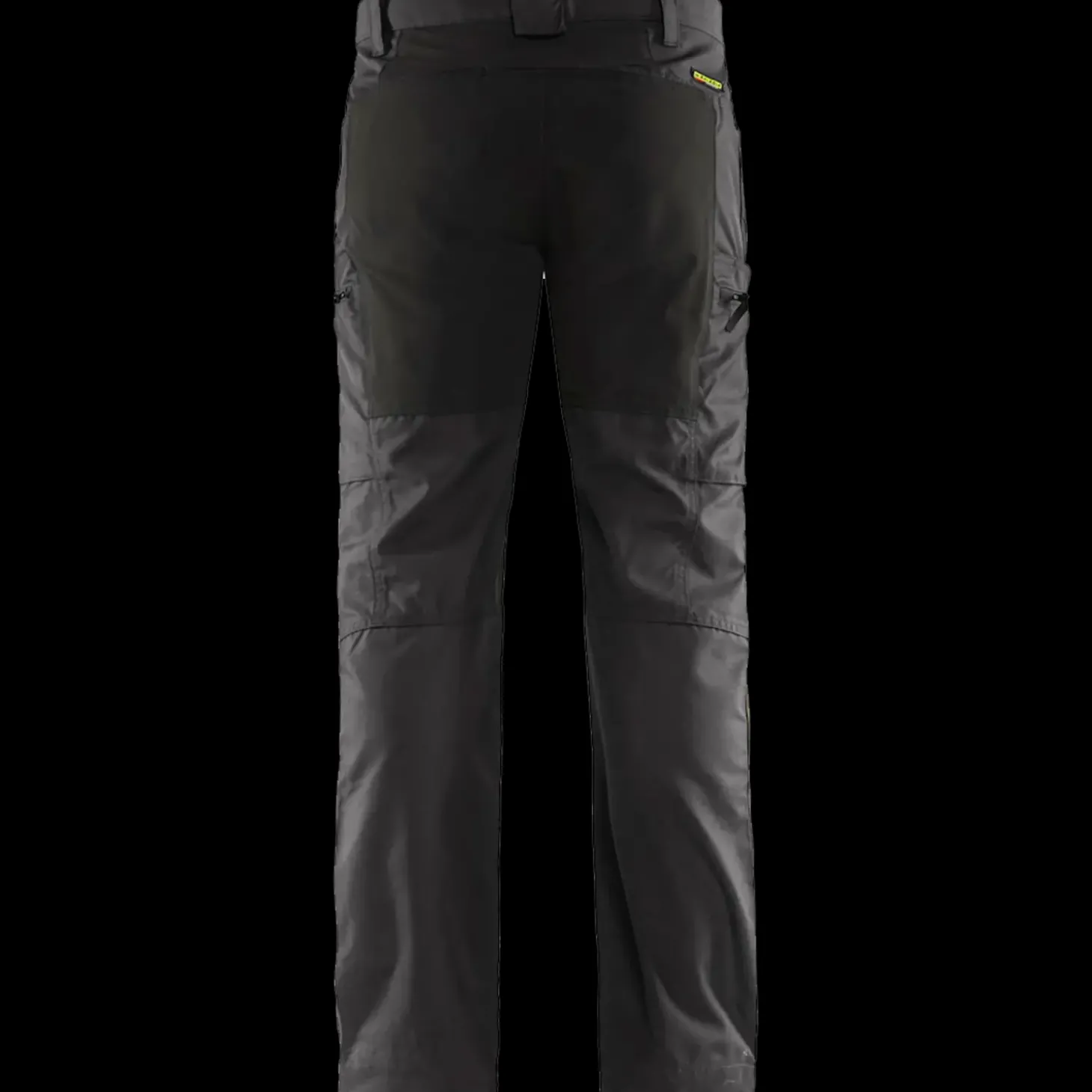 Blåklæder service bukser med stretch mørk grå/sort str. D88