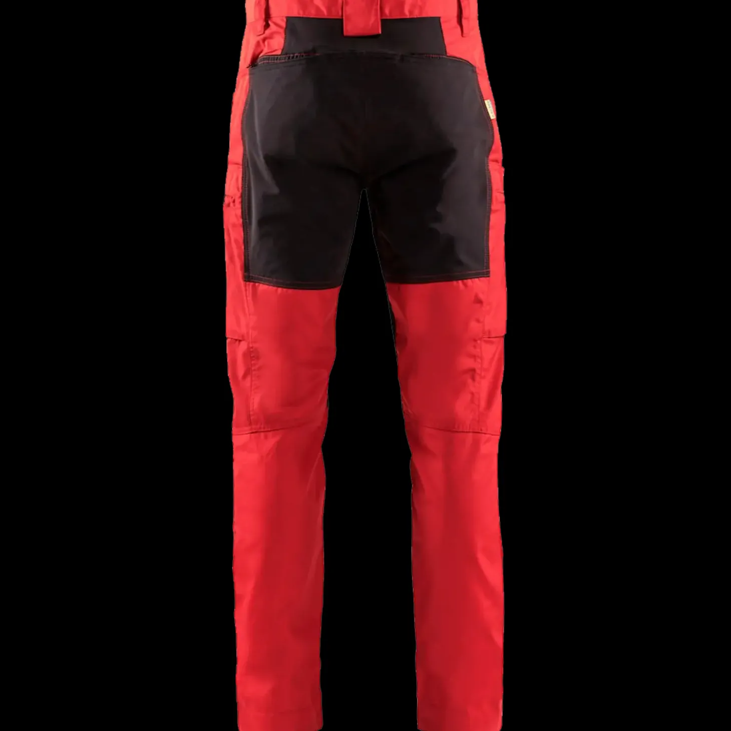 Blåklæder service bukser med stretch rød/sort str. C50