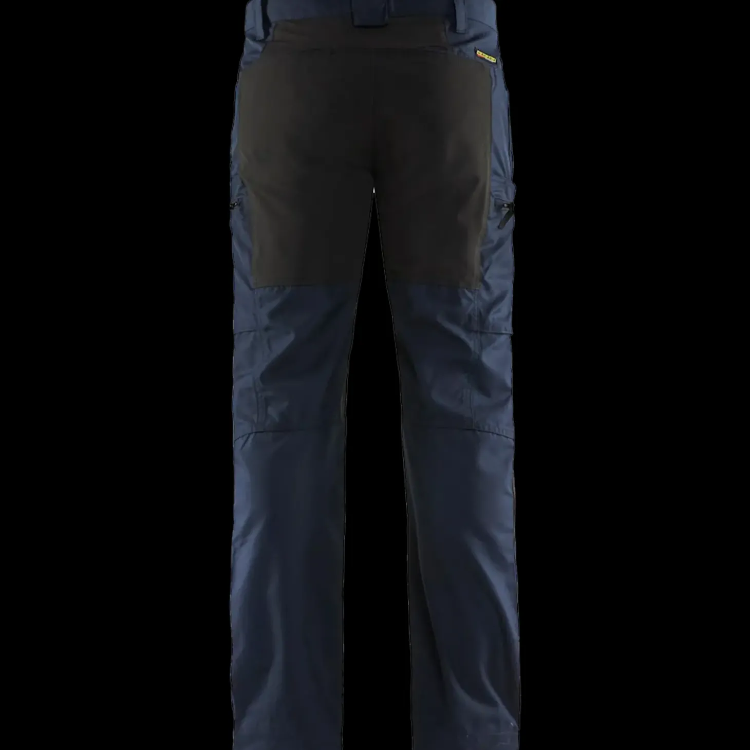 Blåklæder service bukser med stretch mørk marineblå/sort str. C48