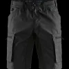Blåklæder service shorts med stretch sort str. C50