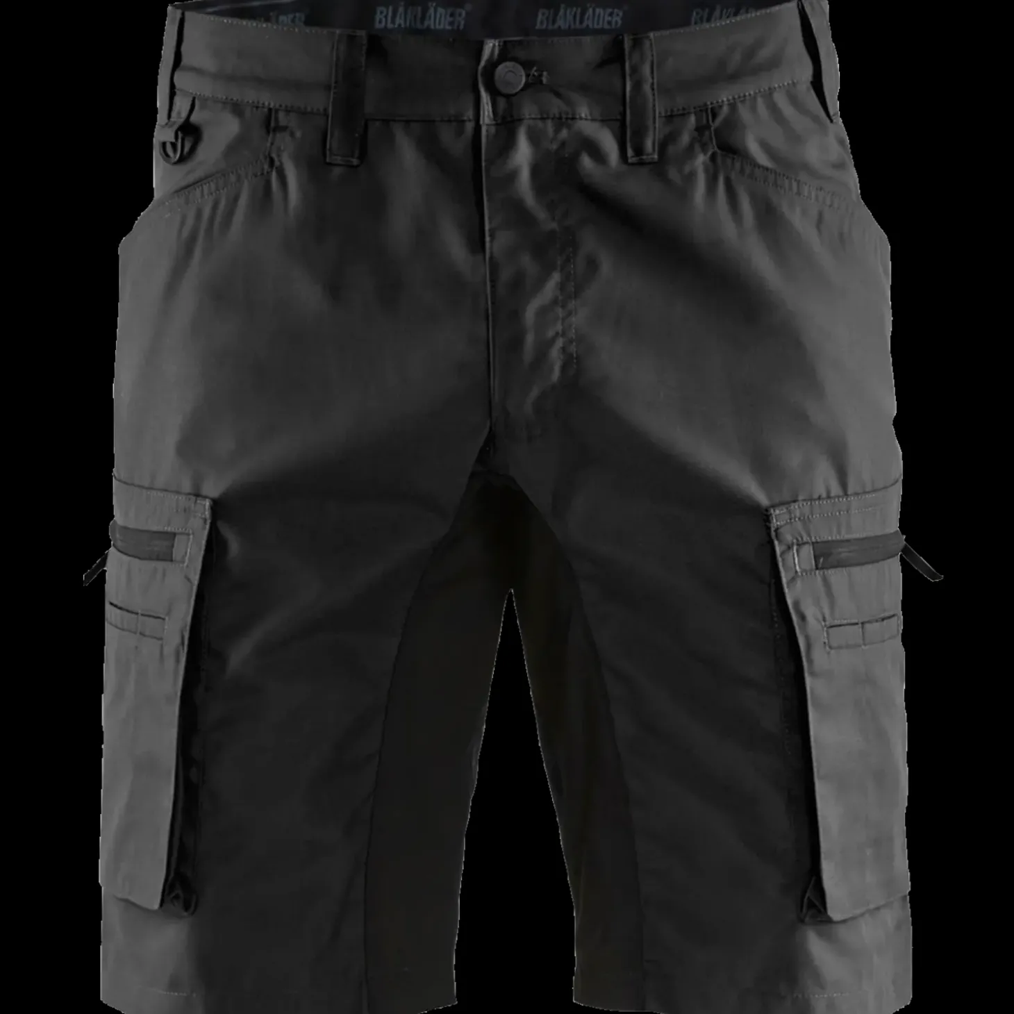 Blåklæder service shorts med stretch sort str. C50