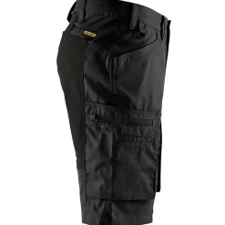 Blåklæder service shorts med stretch sort str. C50