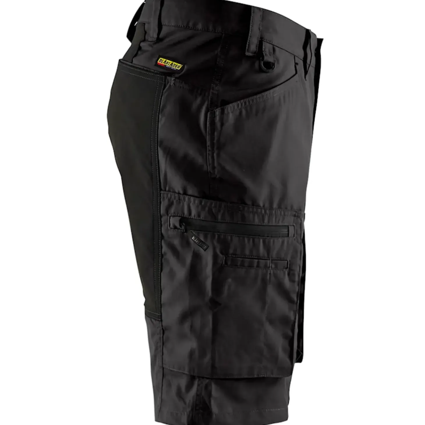 Blåklæder service shorts med stretch sort str. C50