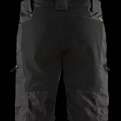 Blåklæder service shorts med stretch sort str. C50