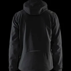 Blåklæder softshell jakke sort/sort str. XL