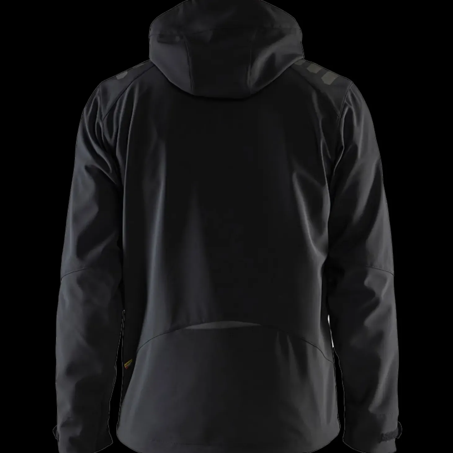 Blåklæder softshell jakke sort/sort str. XL