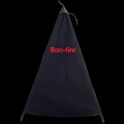 Bon-fire bålgrill m. riste i støbejern/foldb. ben