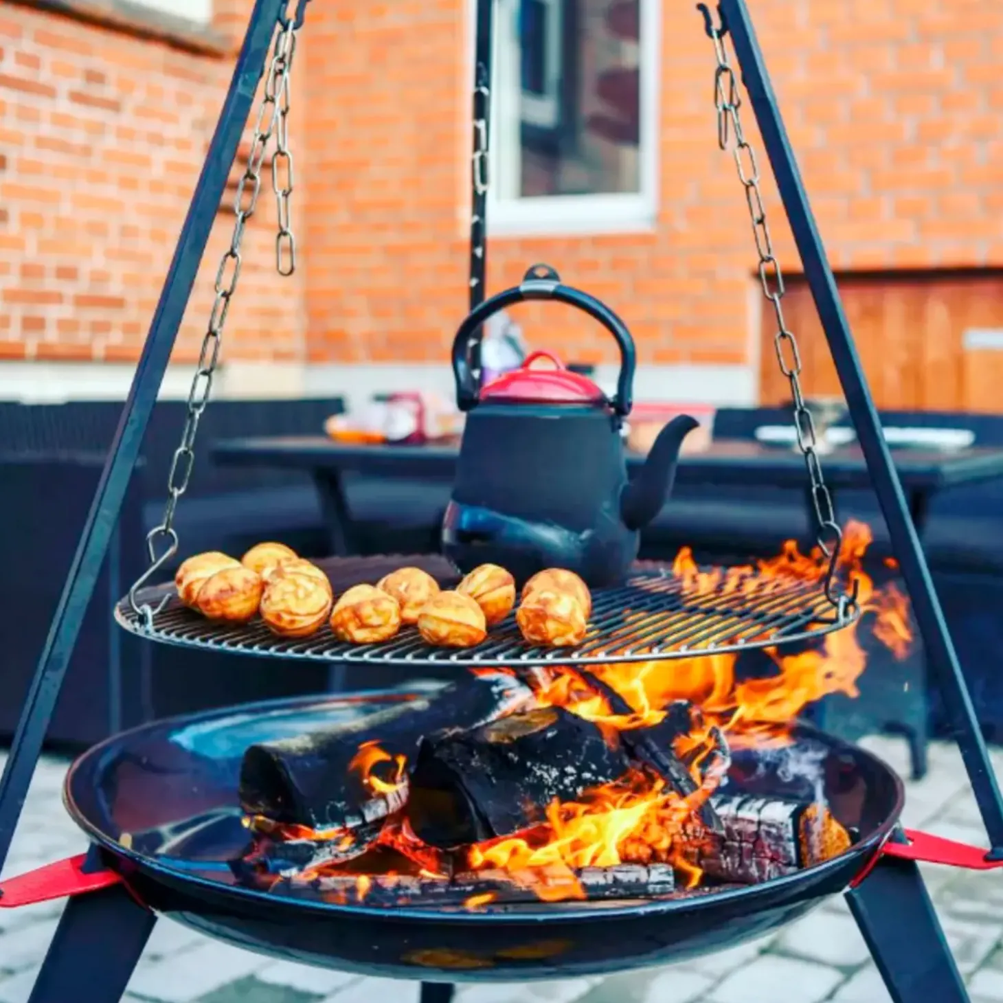 Bon-fire grillrist, forniklet, 70 cm