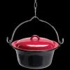 Bon-fire gryde 6 l, sort emalje