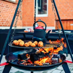 Bon-fire kaffe/the kande, emajle, 2,2 l