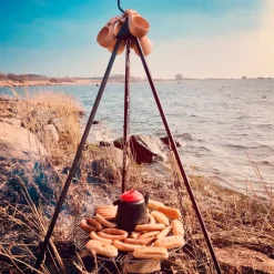 Bon-fire kaffe/the kande, emajle, 2,2 l