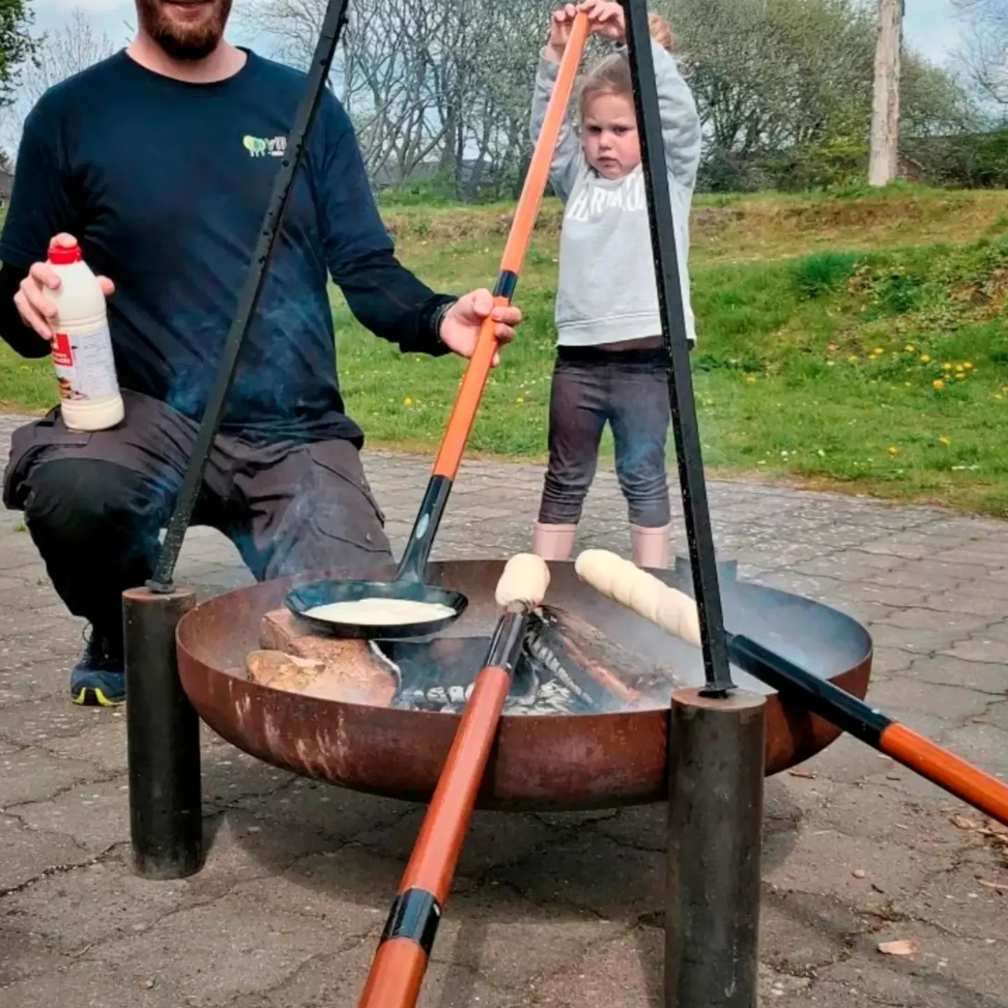 Bon-fire poptop - emalje, ø 28 cm