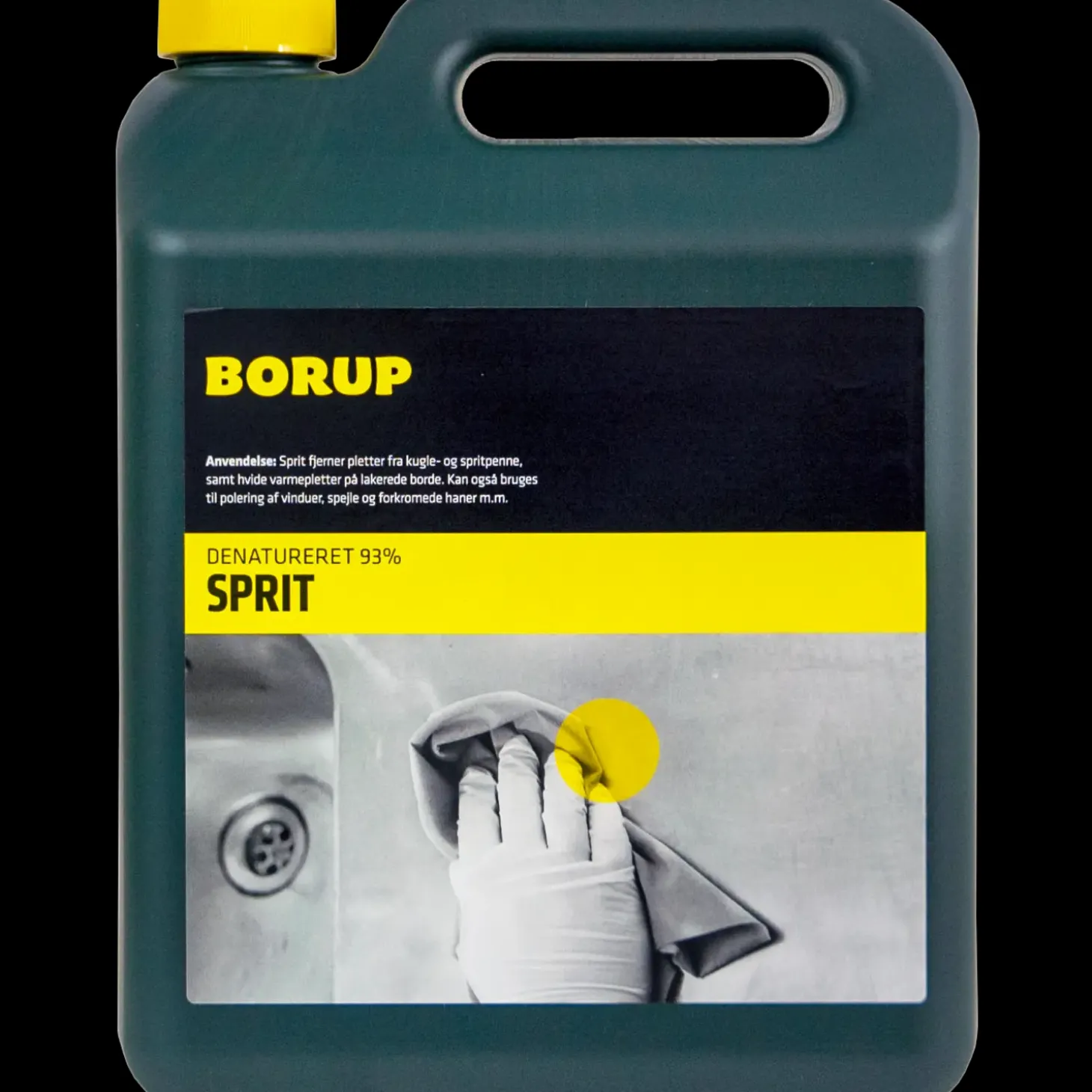 Borup husholdningssprit denatureret 93% 500 ml