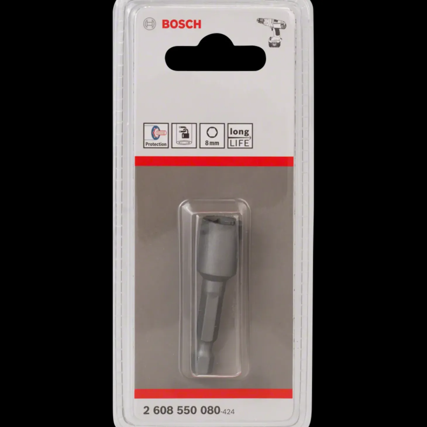 Bosch Ekstra Hard-Topnøgle bit 50 mm