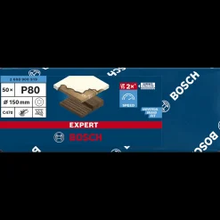 Bosch Expert C470 sliberondeller til excentersliber Ø150 mm korn 180, 50 stk