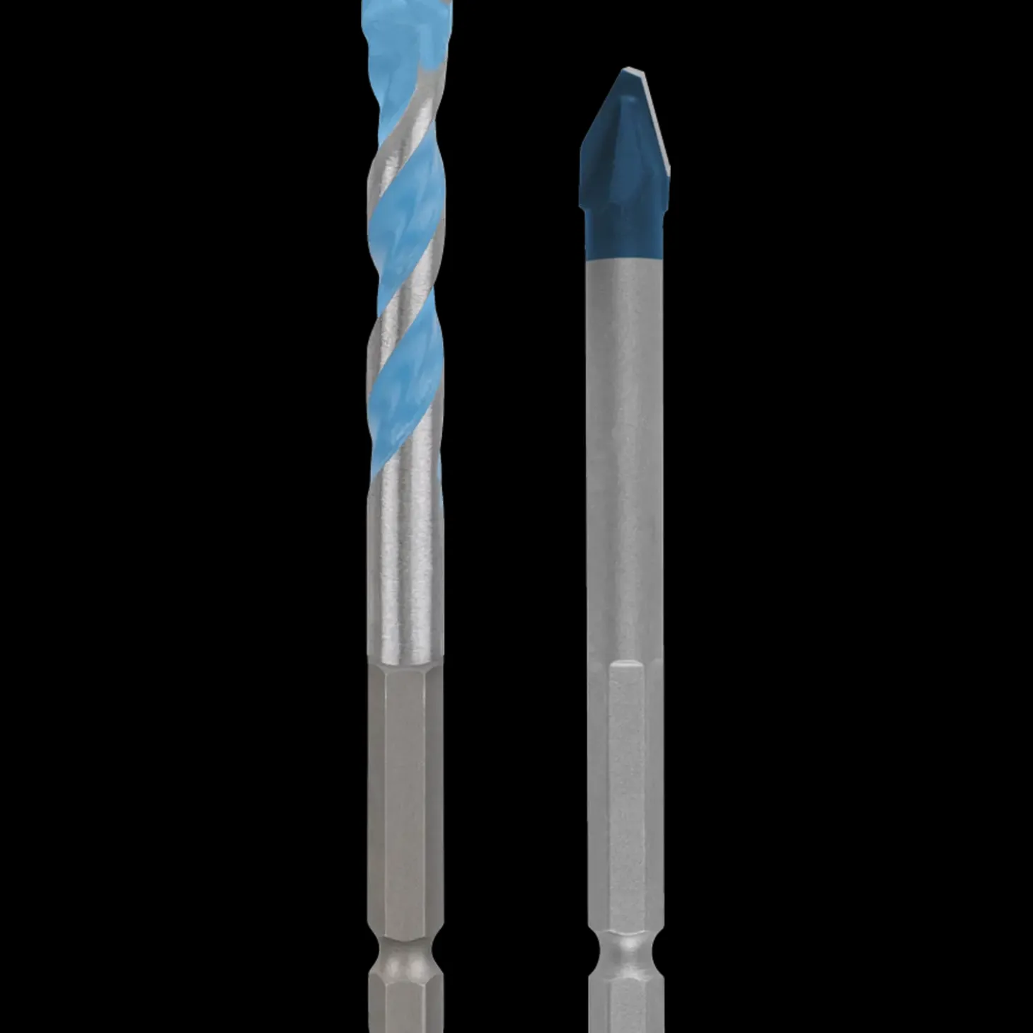 Bosch EXPERT HEX-9 Hard Ceramic + HEX-9 Multi Construction bor, 8 mm