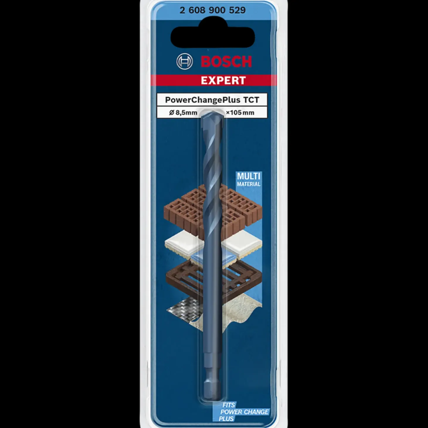 Bosch Expert power change plus centerbor 8,15 x 105 mm