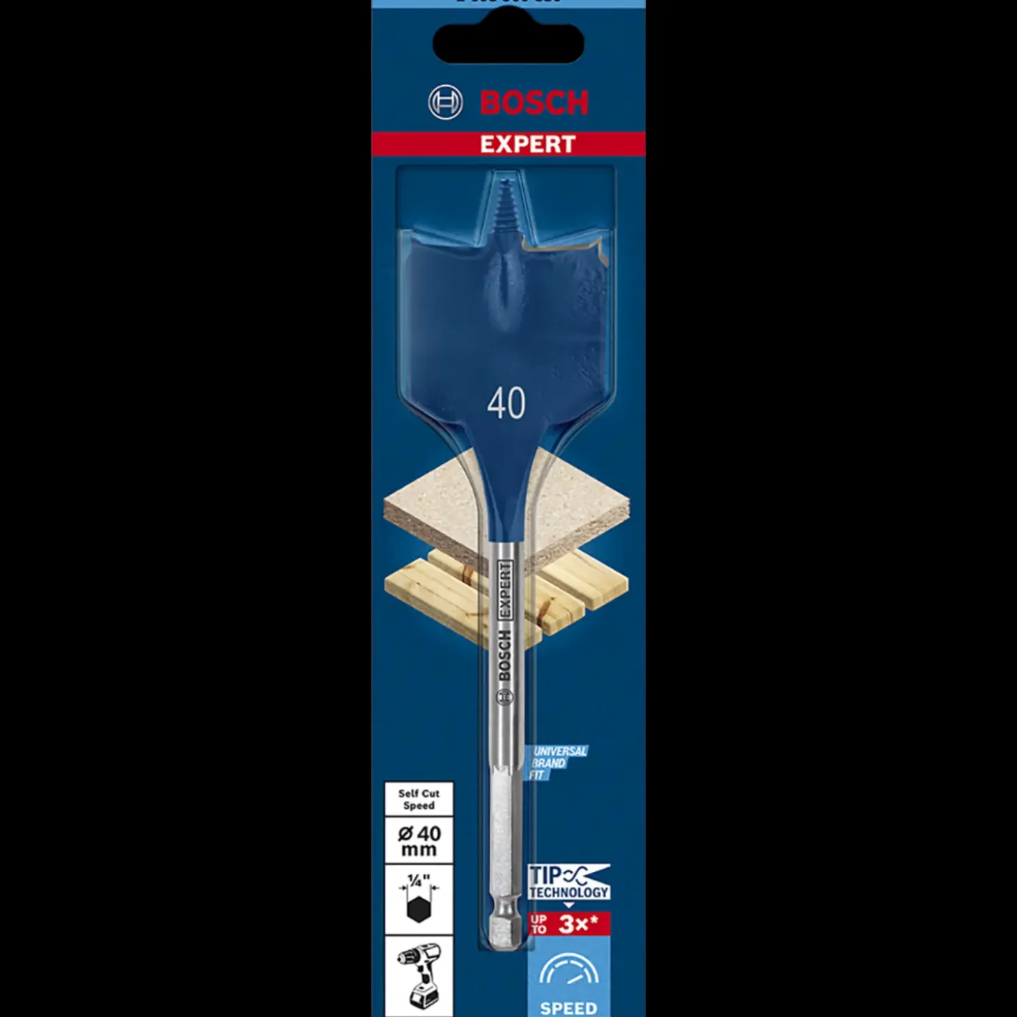 Bosch EXPERT Self Cut Speed fladbor 6 x 152 mm