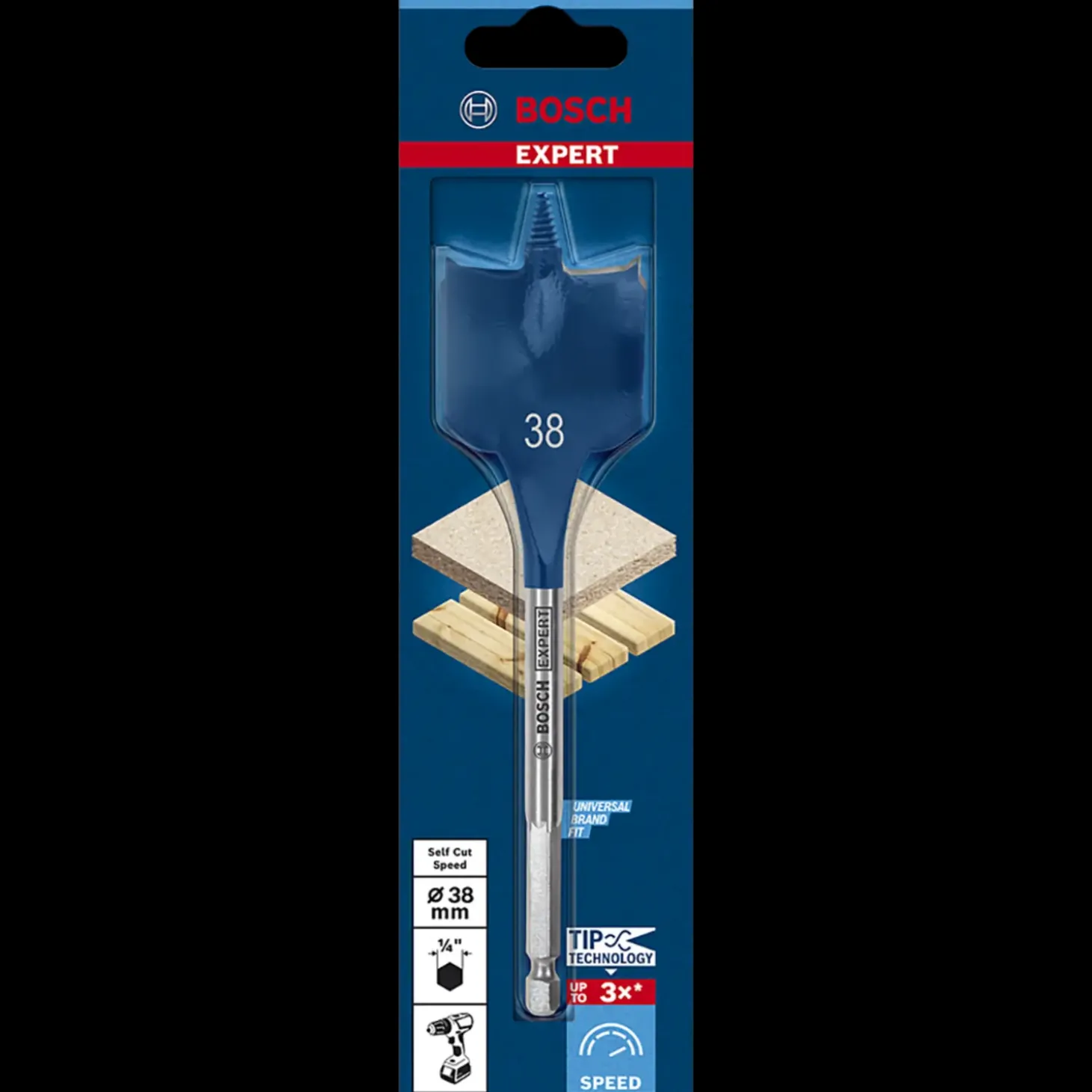 Bosch EXPERT Self Cut Speed fladbor 6 x 152 mm