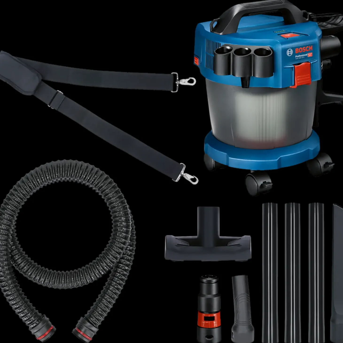 Bosch GAS 18V-10 L akku støvsuger inkl. tilbehør