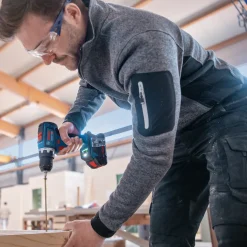 Bosch GSR 18V-90 C bore-/skruemaskine 3x4.0 Ah Procore batteri/lader i L-BOXX