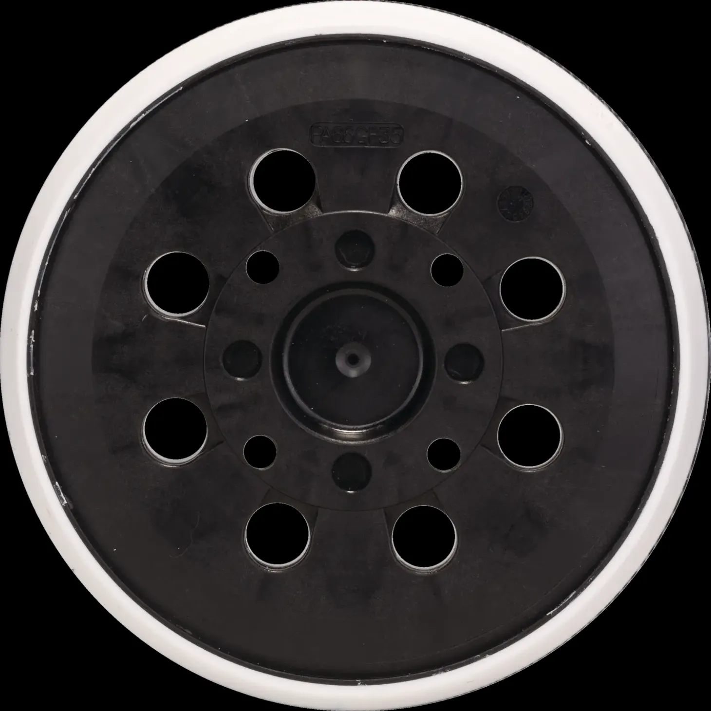 Bosch gummibagskive/slibetallerken til excentersliber Ø125 mm