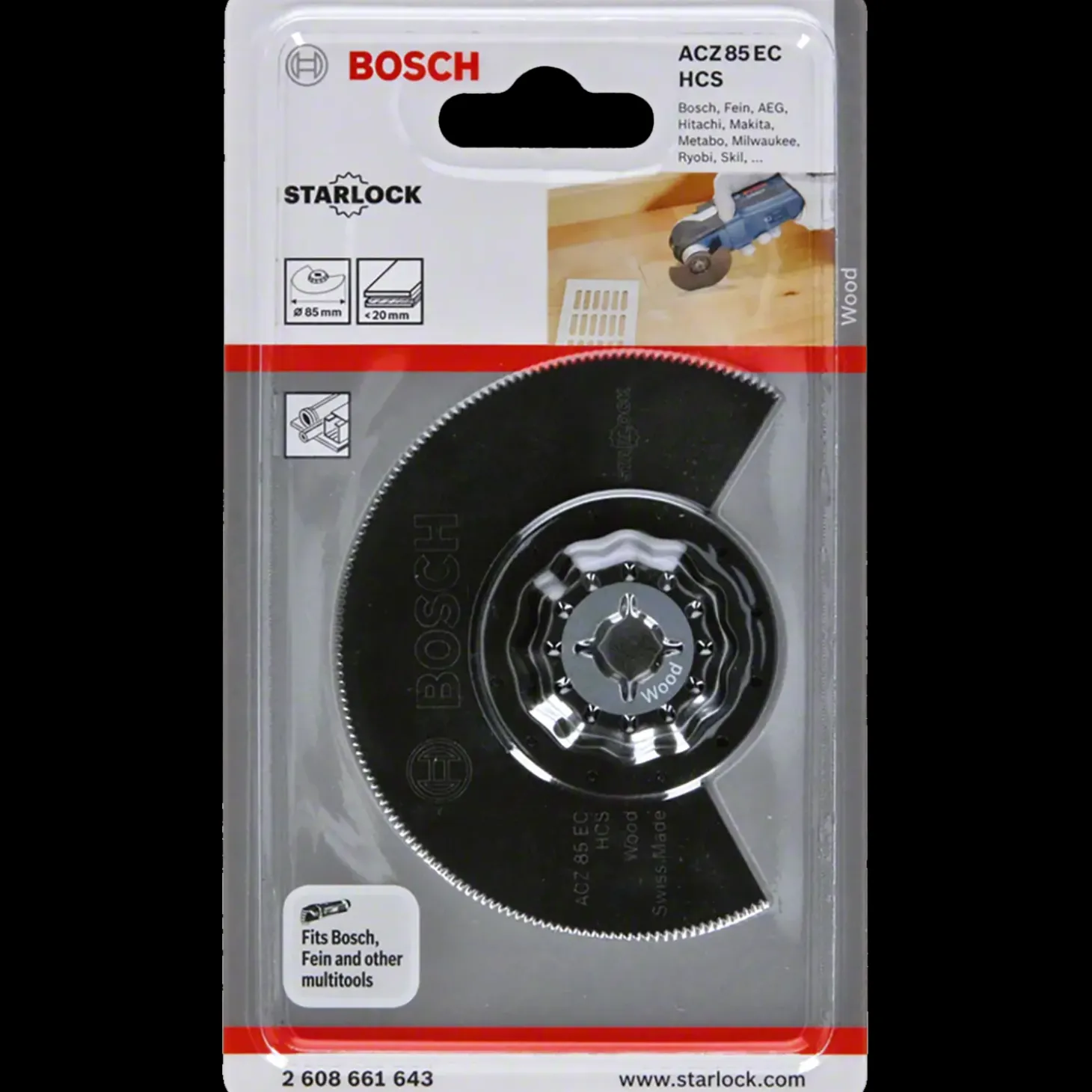 Bosch HCS-segmentsavklinge ACZ 85 EC Wood