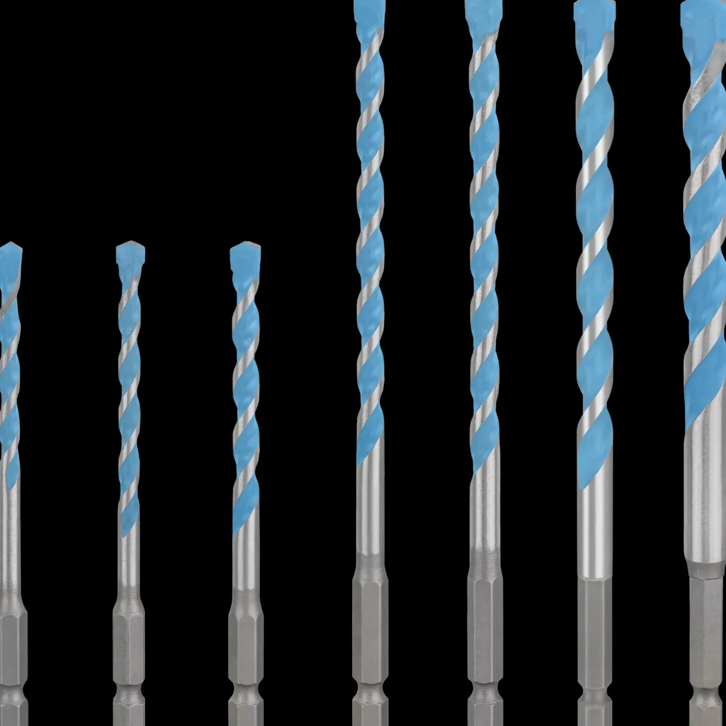 Bosch multiconstruction borsæt Hex 5-10 mm 7 dele