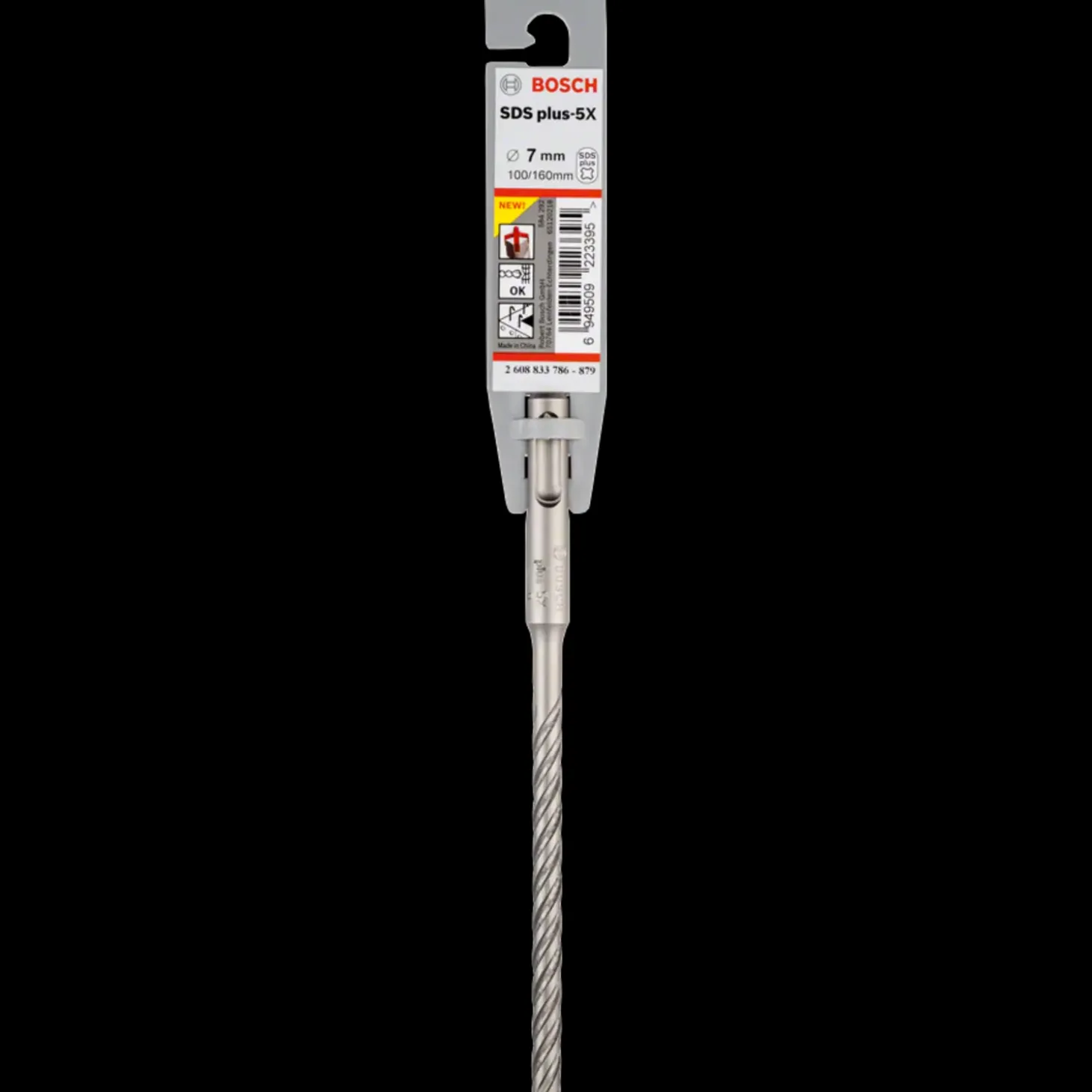 Bosch PRO SDS plus-5X hammerbor, 7x100x160 mm
